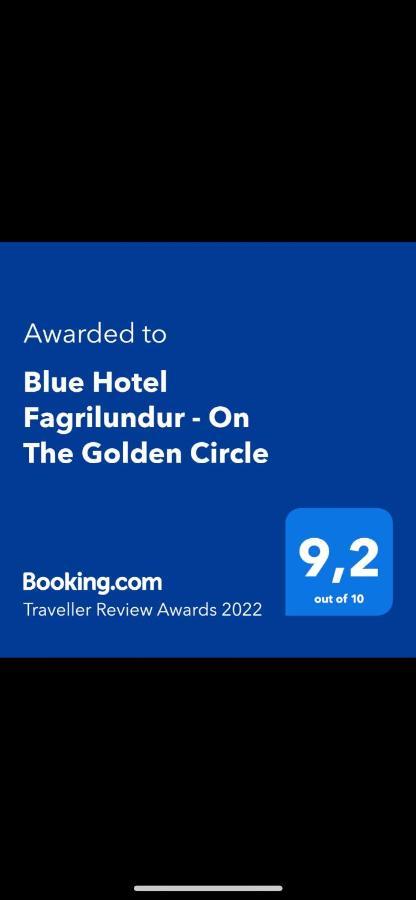 רייקהולט Blue Hotel Fagrilundur - On The Golden Circle מראה חיצוני תמונה